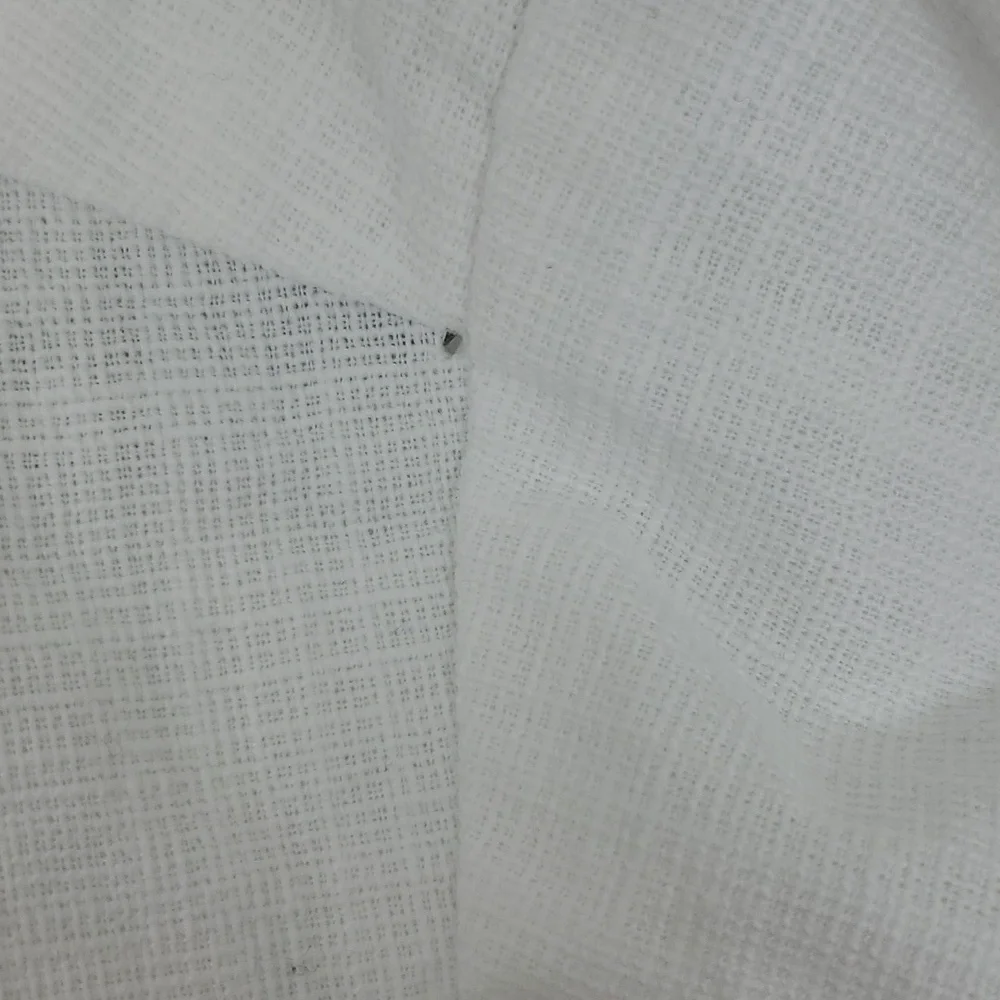 N NO7 No Nationality Daniel Shirt Button Down Short Sleeve White Light Mens XXL